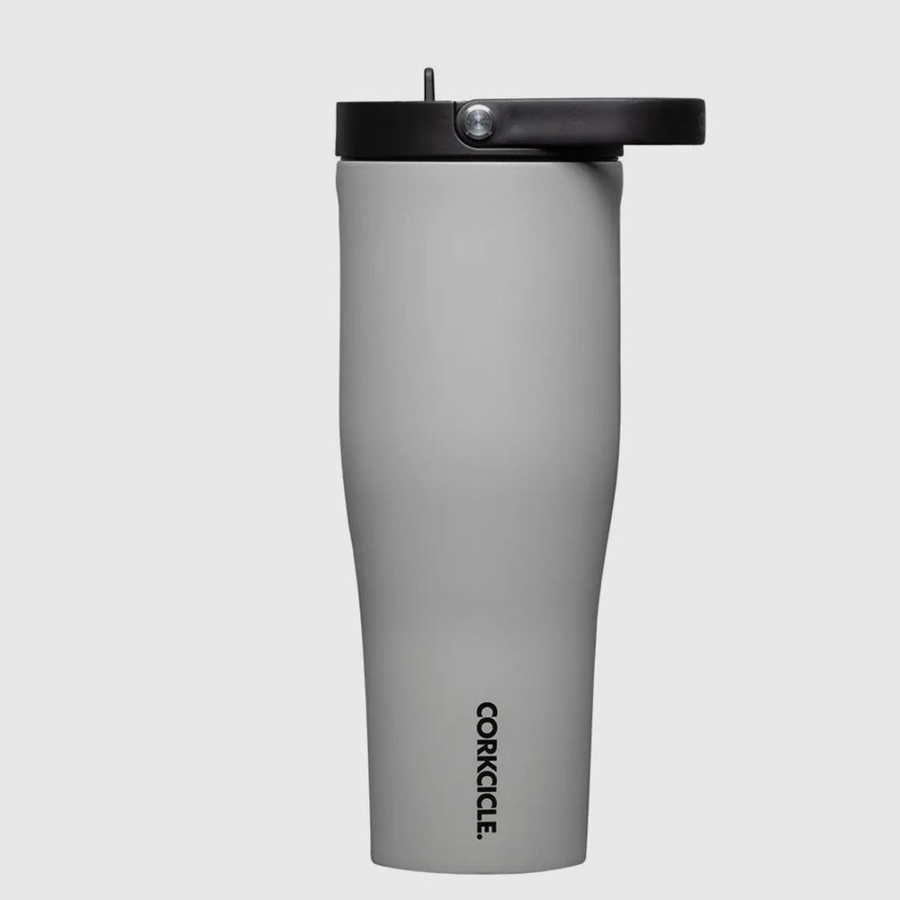 Corkcicle Gray  XL 30oz go cup-Travel Tumbler $35 - River Rock